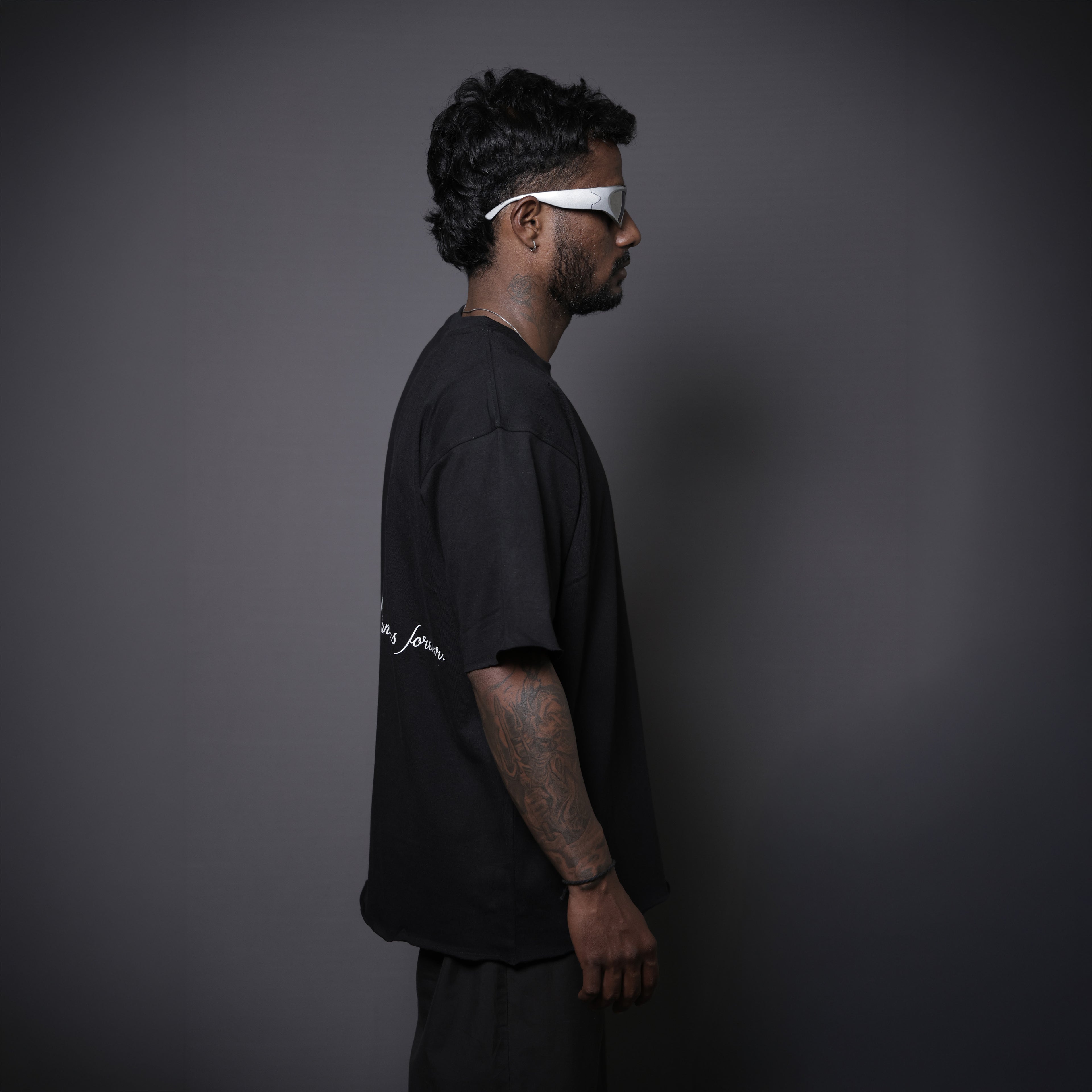 The one in front of the gun